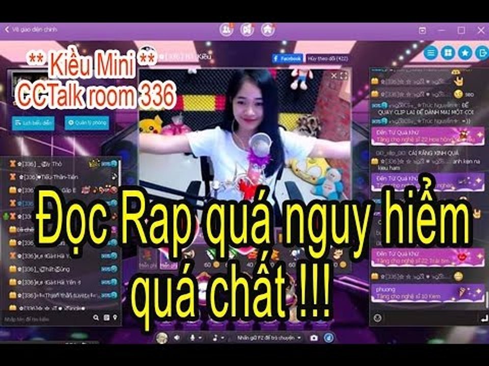 BT Kiều ido cctalk - Giao Lưu Âm Nhạc với Thánh Ráp MR TRÍ - Room 336 on cctalk