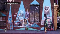 Le lieu : le quartier des artistes à L.A. - Stupéfiant !