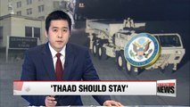 THAAD deployment not related to S. Korea's political situation: U.S. official