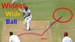 TOP 10 WORST WIDE BALLS BOWLED IN CRICKET - Too Far To Hit The Ball - Widest Wide Ball Ever