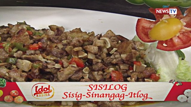 Idol sa Kusina: Sisig-Sinangag-Itlog