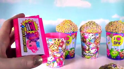 SHOPKINS Season 4 Surprise Cups! Learn Colors with Petkins Ultra Rare Shopkins