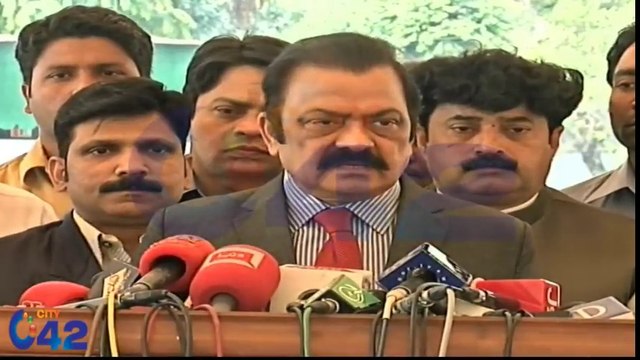 Punjab Law minister Rana Sanaullah Calls Musharraf a Relu Katta and Phateechar Politicians