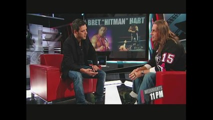 Bret Hart appears on Canada s  The Hour