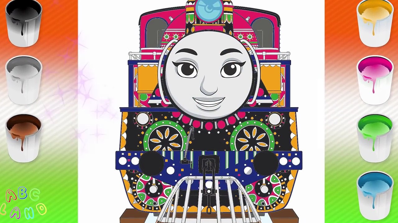 Thomas and Friends ♦ How to Draw Thomas the Tank Engine ♦ Animated Drawing Tutorial