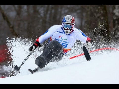 Yohann Taberlet (1st run) | Men's slalom sitting | Alpine skiing | Sochi 2014 Paralympics