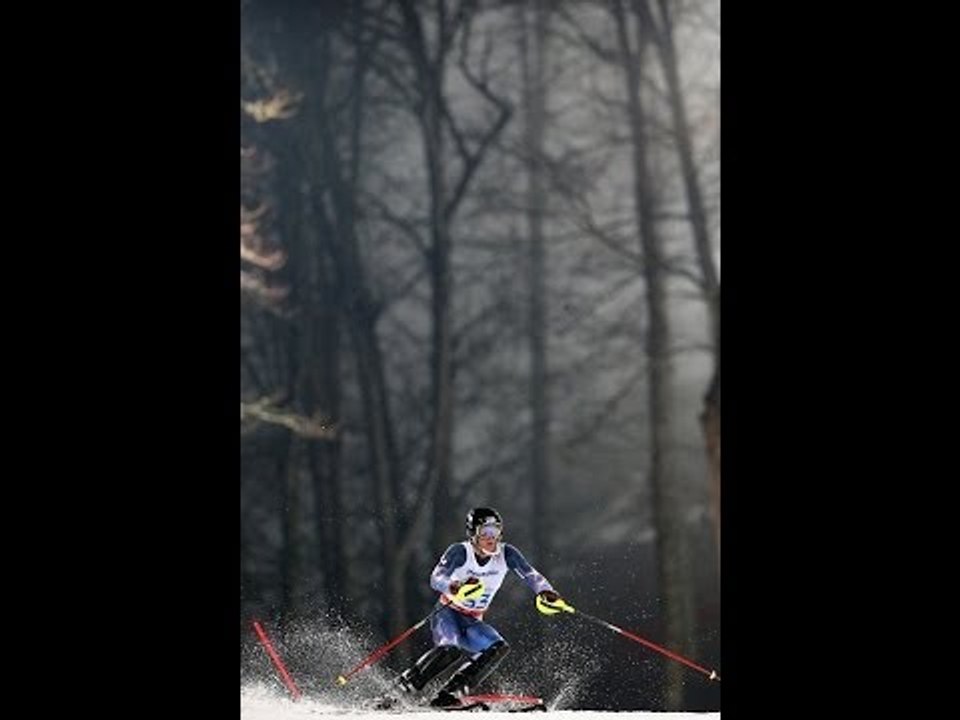 Jonathan Lujan (1st run) | Men's slalom standing | Alpine skiing | Sochi 2014 Paralympics