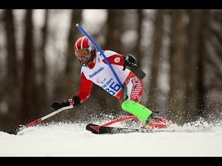 Andrzej Szczesny (1st run) | Men's slalom standing | Alpine skiing | Sochi 2014 Paralympics