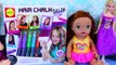 BABY ALIVE Sleepover With Lucy, AMERICAN GIRL DOLLS Molly & My Friend Cayla Hair Makeover