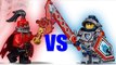 LEGO Nexo Knights Merlock 2.0 - Ultimate Clay vs General Magmar Battle