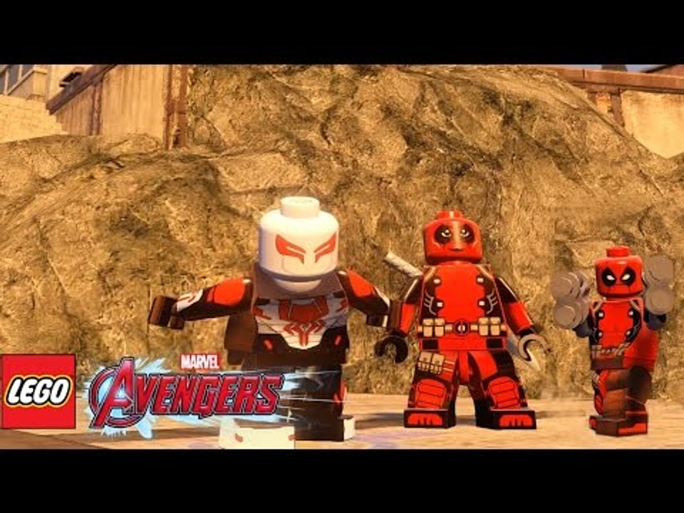 LEGO Spider-Man ANAD 2099 vs Deadpool in LEGO Marvel's Avengers MOD