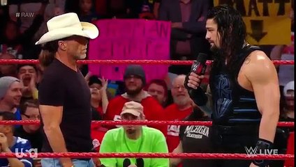 Shawn Michaels Confronts Roman Reigns