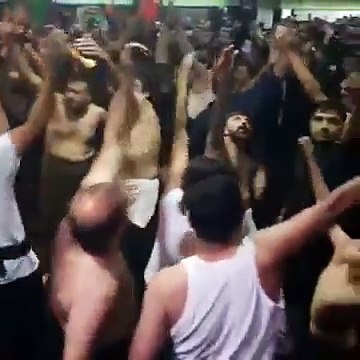 Syed Raza Abbas Zaidi Live Noha Khowani At Hussainia Birmingham UK 3rd Moharram 2016