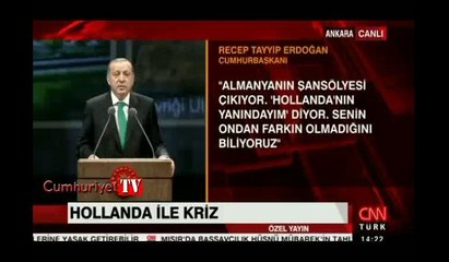 Erdoğan 'haydut devlet' dedi