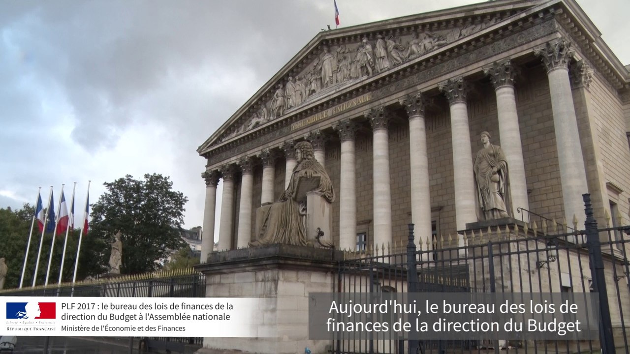 PLF 2017 : le bureau des lois de finances à l’Assemblée nationale