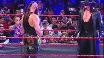 The Undertaker, Roman Reigns & Braun Strowman Face To Face In The Ring At WWE Raw