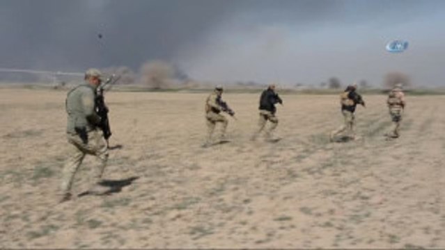 Musul)- Uluslararası Koalisyon Güçlerine Ait Uçaklar ve Irak Güçleri, Eski Musul'u Bombalıyor