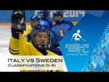 Italy v Sweden highlights | Ice sledge hockey | Sochi 2014 Paralympic Winter Games