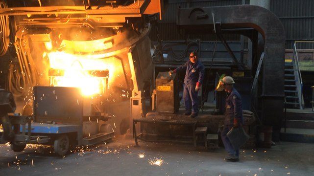 Au cœur de la fonderie des Aciéries de Ploërmel