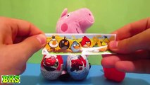 Frozen Peppa Pig Candy Surprise Cups SpiderMan Disney Cars Angry Birds Toys Kinder Surpris