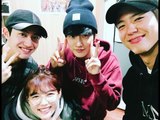 B1A4's Jinyoung receives a surprise visit from the cast of Moonlight Drawn By Clouds