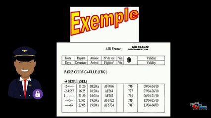 Choix du vol Aérien-Bac Pro Transport
