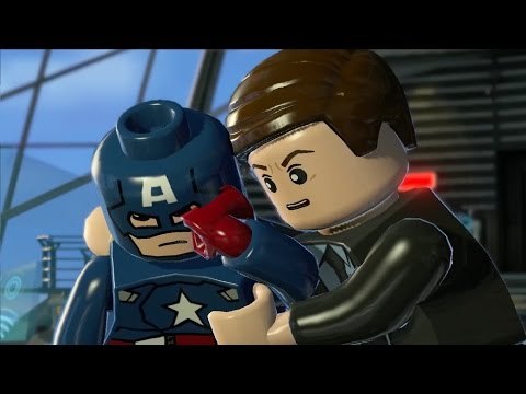 LEGO MARVEL Super Heroes Episode 12 - Captain America, Thing, Storm vs Magneto