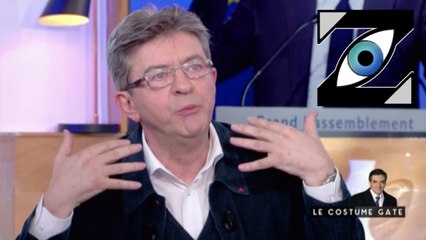 [Zap Télé]  J-L. Mélenchon beau gosse grâce à C à vous ! (14/03/17)
