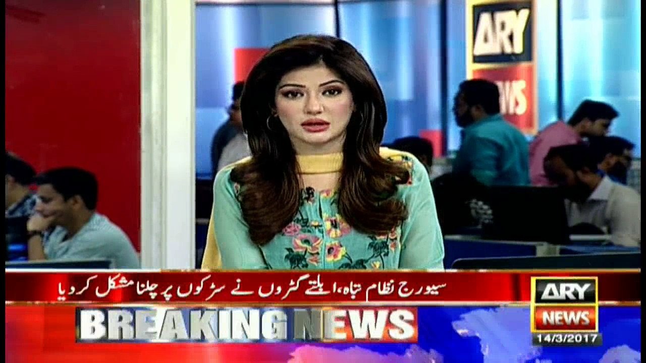 Residents of Sukker protest against overflowing gutters, ruined sewerage system