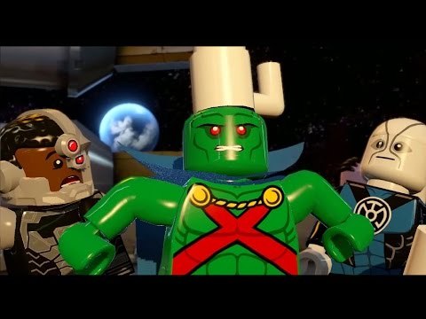 #LEGO #Batman 3 Episode 15 - Batman, Wonder Woman, The Flash, Robin vs Superman, Brainiac