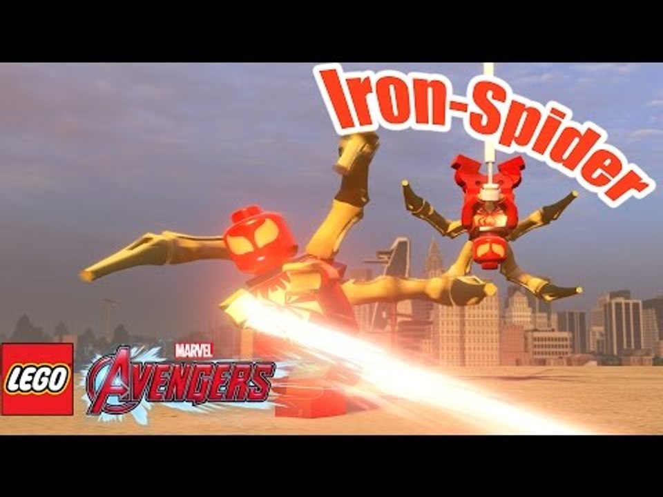LEGO Iron Spider-Man (DLC Character) - LEGO Marvel's Avengers Free Roam
