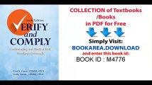 Verify and Comply, Sixth Edition_ Credentialing and Medical Staff Standards Crosswalk