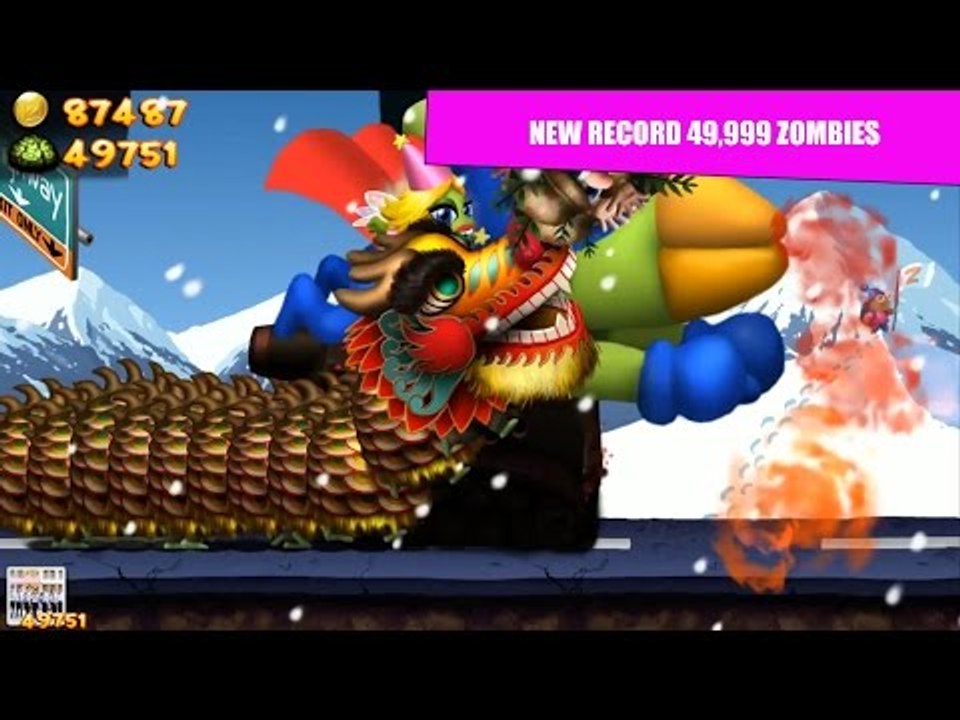 Zombie Tsunami 2016 - New Record 49999 Zombies (Brains)