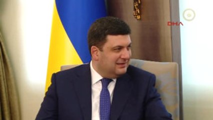 Başbakan Yıldırım, Ukrayna Başbakanı Groysman'ı Resmi Törenle Karşıladı 2