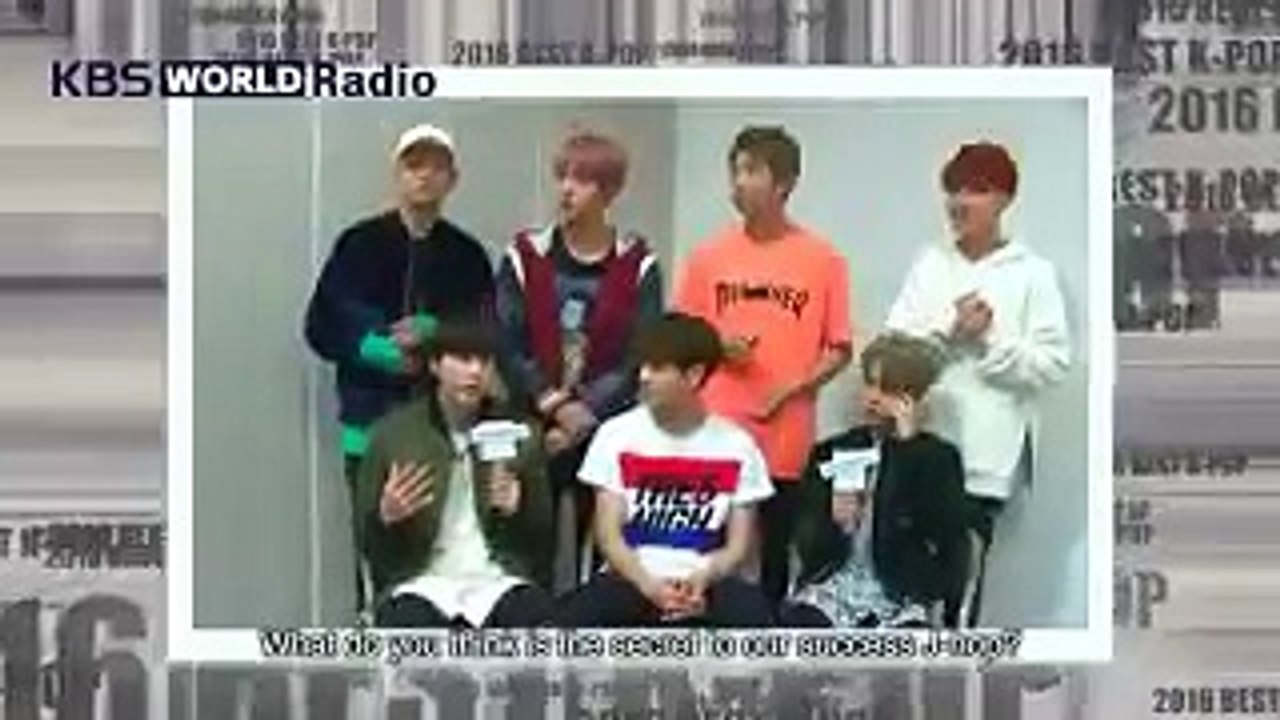 BTS Kpop World Radio 2016