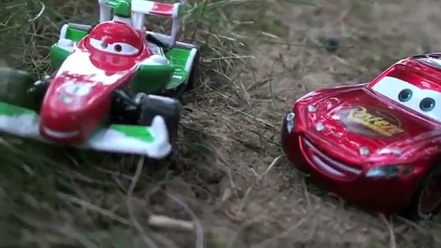 Disney Pixar Cars Lightning McQueen Flat Tire Fix Francesco Bernoulli Tow Mater Toy Disney Movie