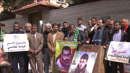 مظاهرة للصحفيين برام الله ضد التعدي الأمني عليهم