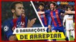 NEYMAR para SERGI ROBERTO e GOL do BARCELONA - OITO NARRAÇÕES - Barcelona 6 x 1 PSG