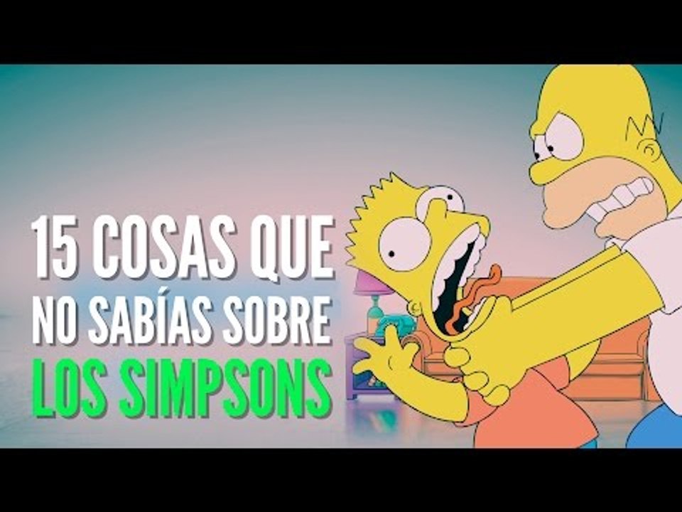 15 Cosas que no sabías sobre Los Simpsons