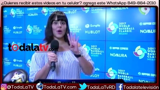 Manny Machado MVP de Grupo C del Clásico Mundial de Béisbol se pone En Pelota Con Laura-Video