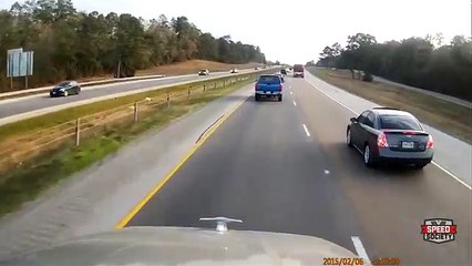 À cause d’une bêtise, un conducteur a failli perdre la vie sur l'autoroute