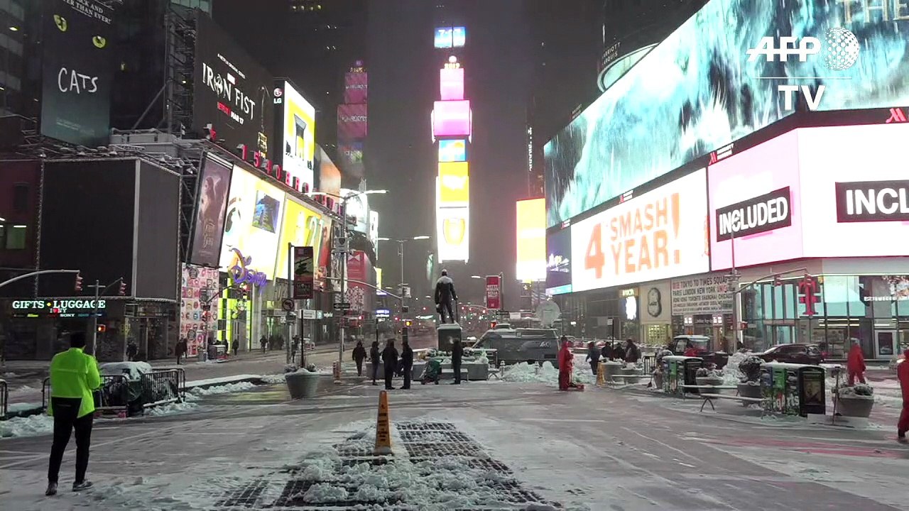 Schneesturm: Notstand in New York