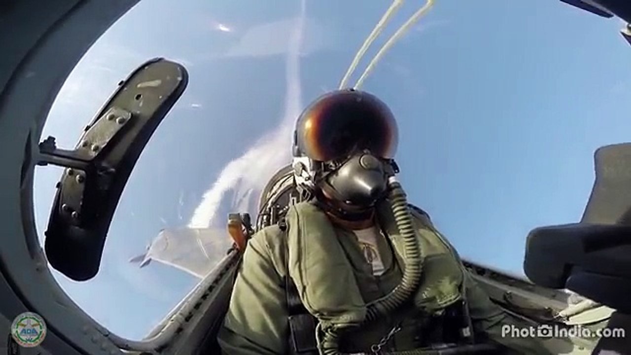 Indian Air Force HAL TEJAS At Bahrain Air Show 2016