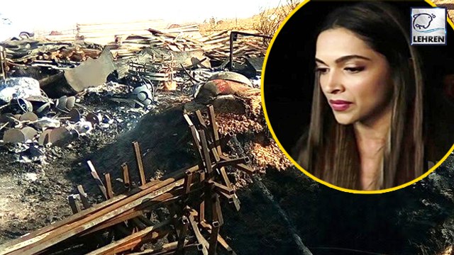 Padmavati Set On Fire | Ranveer Singh & Deepika Padukone | LehrenTV