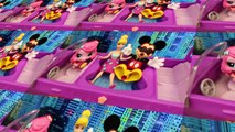 Littlest Pet Shop PET LIMO ✪ Play Doh Makeover With Magic Clip Cinderella, Mickey Mouse &