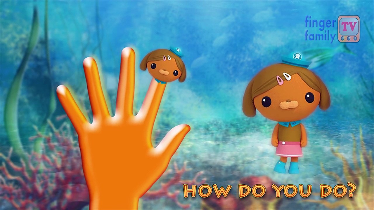 Octonauts Finger Family Nursery Rhymes Lyrics