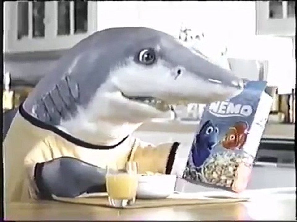 Finding Nemo Cereal Commercial (Sharks) 2004