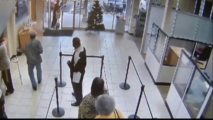 Braquage de banque à Jacksonville en Floride filmé de l'interieur