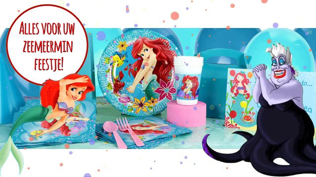 Uw zeemeermin feestje begint met Feestwinkel Altijd Feest
