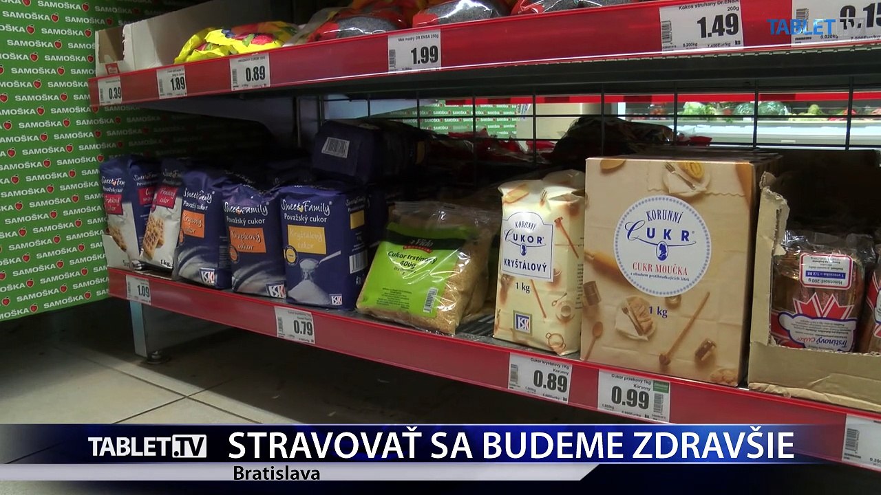 Ministerstvo zdravotníctva chce v potravinách menej soli a cukru